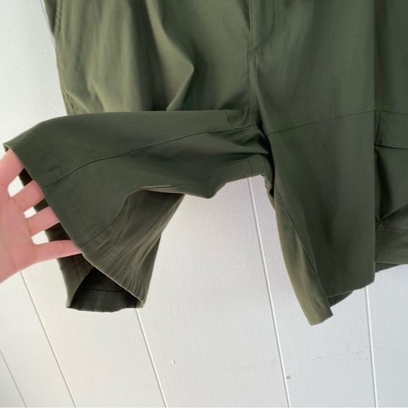 Columbia Cargo Shorts Omni-Shade Men's Size 42 Army Green Belted Lightweight - Picture 5 of 15